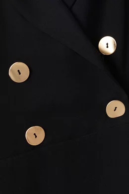 Buy Mimya Black Blazer Jumpsuit For Women Online Ounass Bahrain