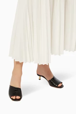 ミュール BALLY CARIN （BLACK)
