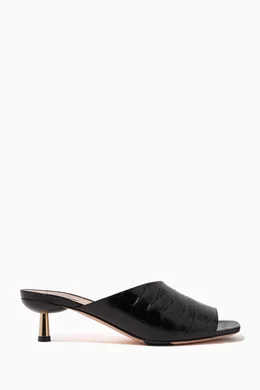 ミュール BALLY CARIN （BLACK)
