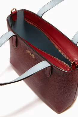 Buy Bally Red Rodeo XS Leather Tote Bag For Women Online Ounass Bahrain