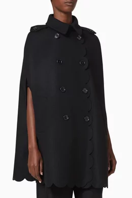 Red valentino cape coat outlet