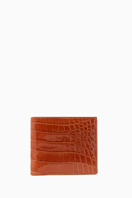 Bottega crocodile wallet on sale