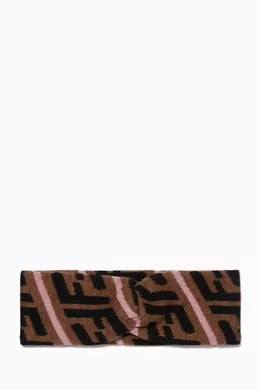 Fendi wool headband shop