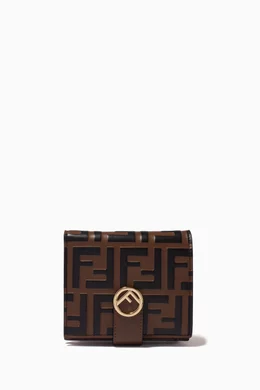 Fendi bifold wallet top