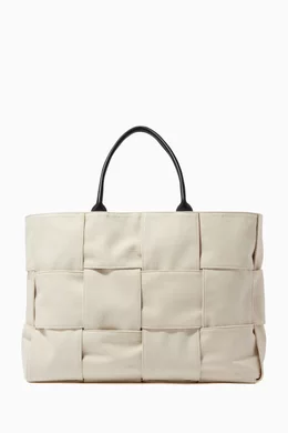 Bottega veneta canvas tote cheap