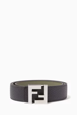 Mens black fendi belt deals