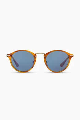 Buy Persol Brown PO3166S Sunglasses in Acetate and Metal For Men Online Ounass Bahrain