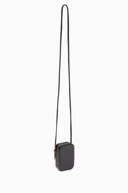 Buy Marc Jacobs Black The Mini Vanity Bag in Leather For Women Online Ounass Bahrain