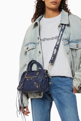 Balenciaga classic city blue store