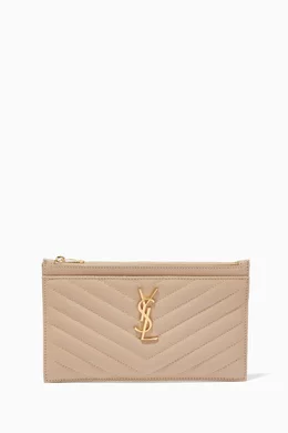 Saint laurent monogram bill pouch outlet
