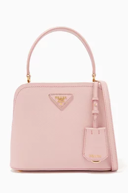 Buy Prada Pink Micro Prada Matinee Bag in Saffiano Leather For Women Online Ounass Bahrain