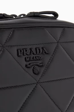 Buy Prada Black Prada Spectrum Shoulder Bag in Quilted Nappa Leather For Women Online Ounass Bahrain