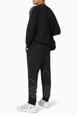 Big trefoil outline track pants 2025