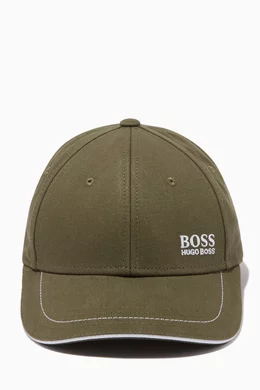 Buy BOSS Green Baseball Cap in Cotton Twill For Men Online Ounass Bahrain