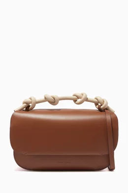 Buy Danse Lente Brown Lea Top Handle Bag in Smooth Leather For Women Online Ounass Bahrain