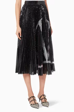 Valentino jersey skirt cheap