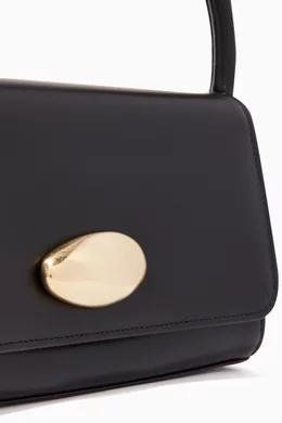 Buy Little Liffner Black Mini Baguette Bag in Leather For Women Online Ounass Bahrain