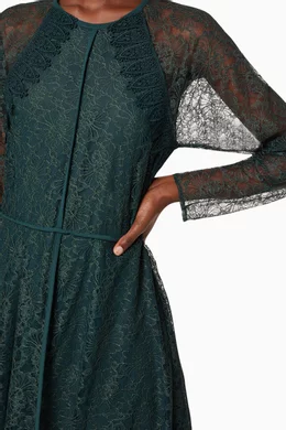 See by chloe green dress cheap