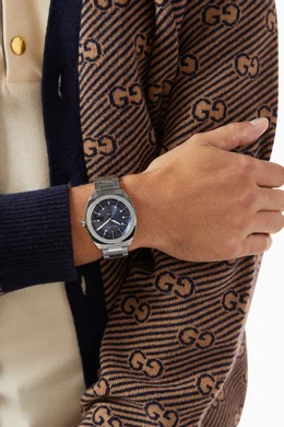 Buy Gucci Silver GG2570 Watch 41mm For Men Online Ounass Bahrain