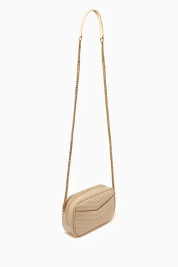 Lou mini bag in quilted grain de poudre embossed leather new arrivals