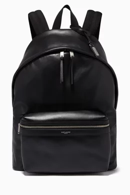 City backpack in matte leather clearance
