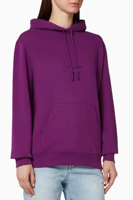 Purple saint laurent hoodie shop