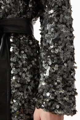 Anouki sequin trench on sale