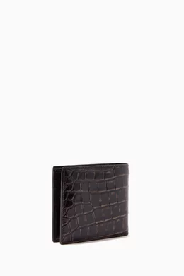 Bottega crocodile wallet clearance
