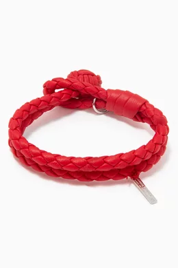 Bracelet in intrecciato nappa sales