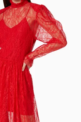 Msgm lace dress 2025