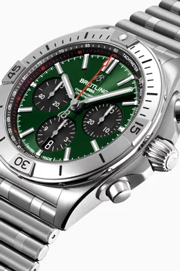 Buy Breitling Green Chronomat B01 42 Bentley For Men Online Ounass Bahrain