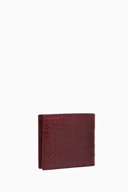 Bottega crocodile wallet on sale