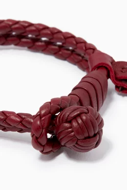 Bracelet in intrecciato nappa clearance