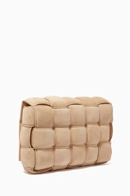 Bottega veneta suede padded cassette bag outlet