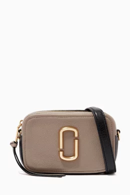 Buy Marc Jacobs Grey The Softshot 17 Crossbody Bag in Leather For Women Online Ounass Bahrain