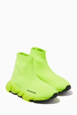 Neon green balenciaga shoes store