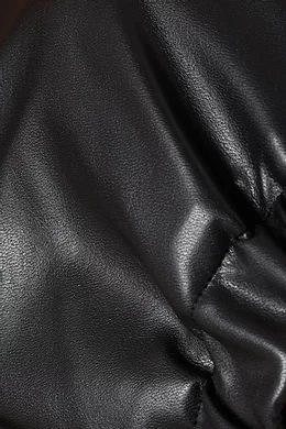 Buy Rito Black Eco Leather Top For Women Online | Ounass Bahrain