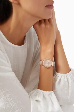 Buy Michael Kors Rose Gold Parker Mini Quartz Chronograph Watch For Women Online Ounass Bahrain