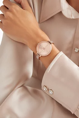 Jaryn pave gold tone watch hot sale