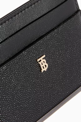 Buy Burberry Black Monogram Motif Card Case in Grainy Leather For Women Online Ounass Bahrain