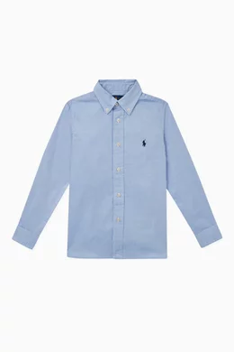 Boys ralph lauren oxford shirt clearance