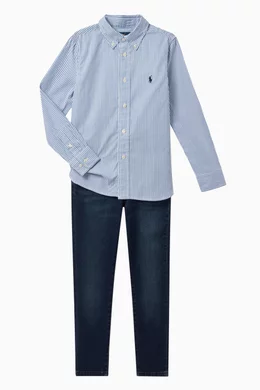Boys ralph lauren oxford shirt hot sale
