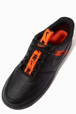 Buy Nike Black Air Force 1 LV8 KSA Sneakers For Boys Online Ounass Bahrain