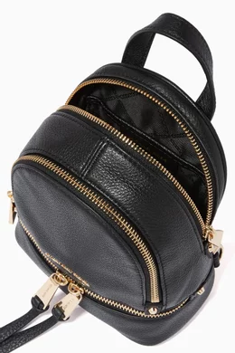 Michael kors rhea mini backpack black online
