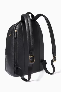 Slater large pebbled leather backpack clearance