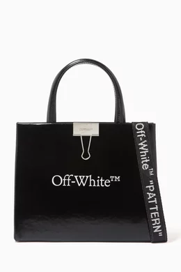 Box bag off white top