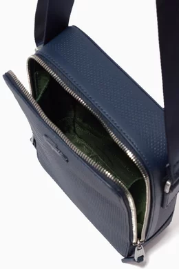 Men's chantaco vertical matte piqué leather bag outlet
