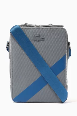Men's chantaco vertical matte piqué leather bag store