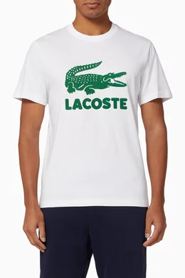Lacoste crocodile t shirt cheap