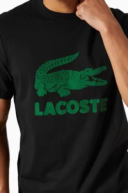 Lacoste big croc t shirt shop